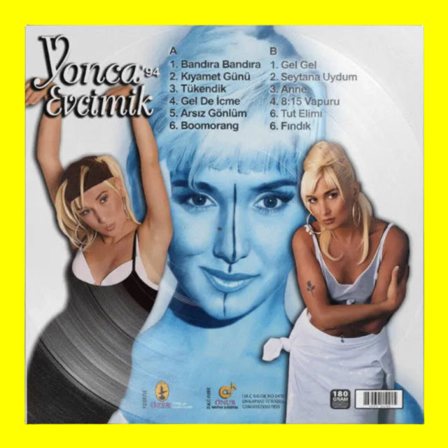 Yonca Evcimik - Bandıra Bandıra '94 (Plak) Schallplatte |LP |Türkce Pop |Plak
