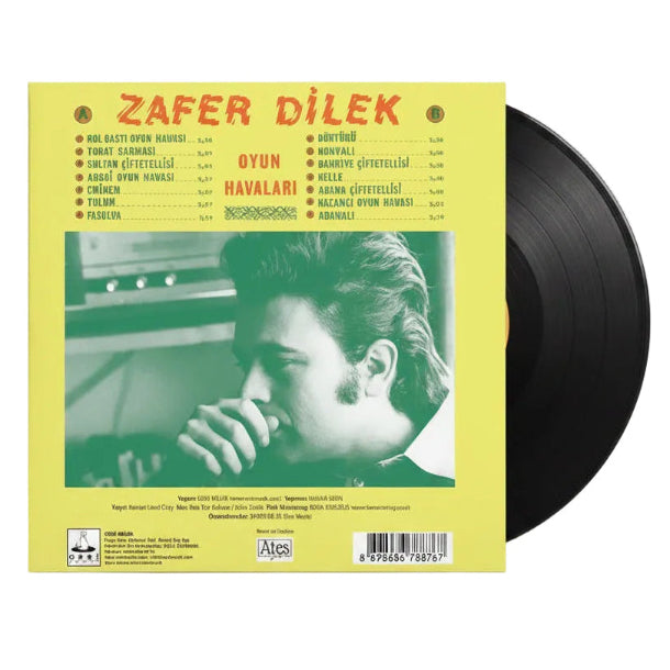 Zafer Dilek Plak (Oyun Havaları| Plak |kayıt | (LP)
