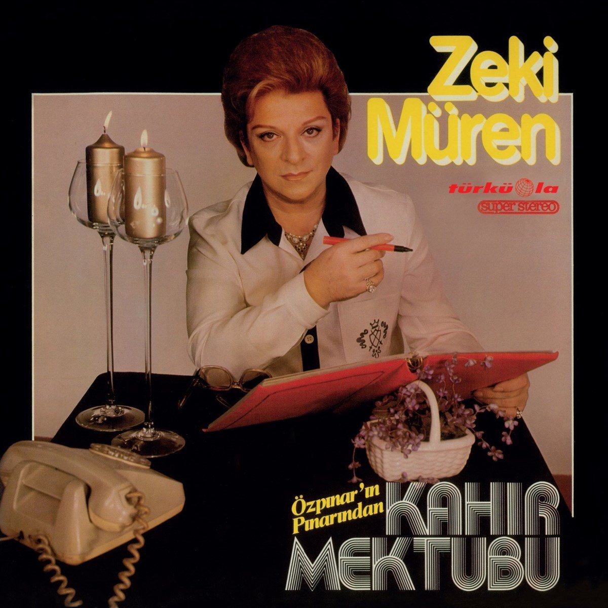 Zeki Müren-Kahir Mektubu-Plak-Schallplatte