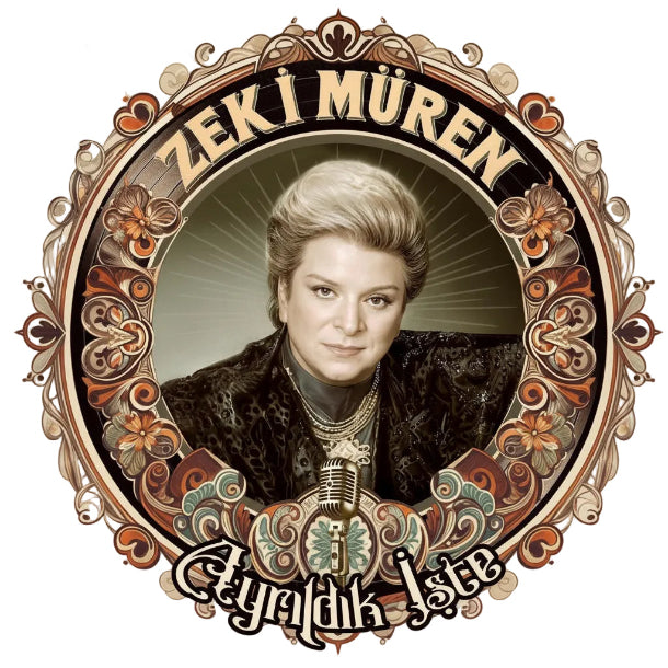 Zeki Müren - Ayrıldık İşte Plak (Zeki Müren Plak) Türk Sanat |Sanat Müziği Plak |Schallplatte | LP