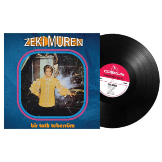 Zeki Müren Plak | Bir Tatlı Tebessüm | Türk Sanat | Müziği | Müzigi Plak | Schallplatte | LP