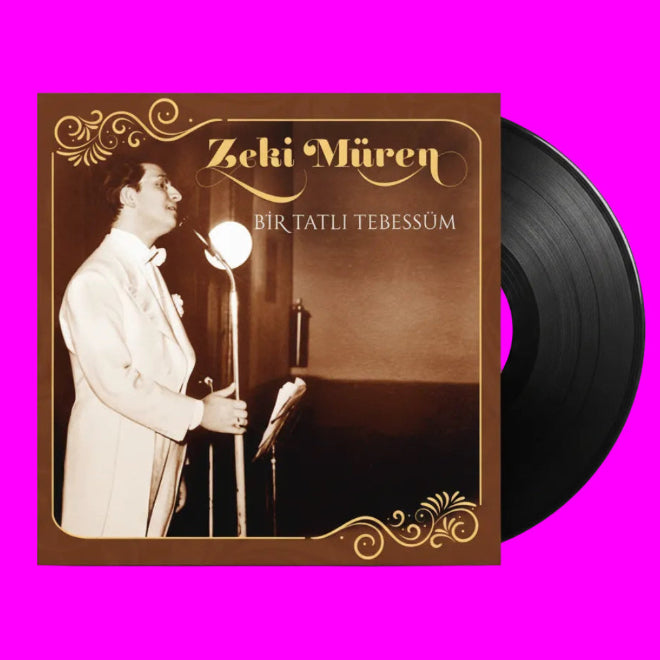 Zeki Müren Plak |Bir Tatlı Tebessüm (Türk Sanat | Sanat Müziği |Plak) vinil plak | LP