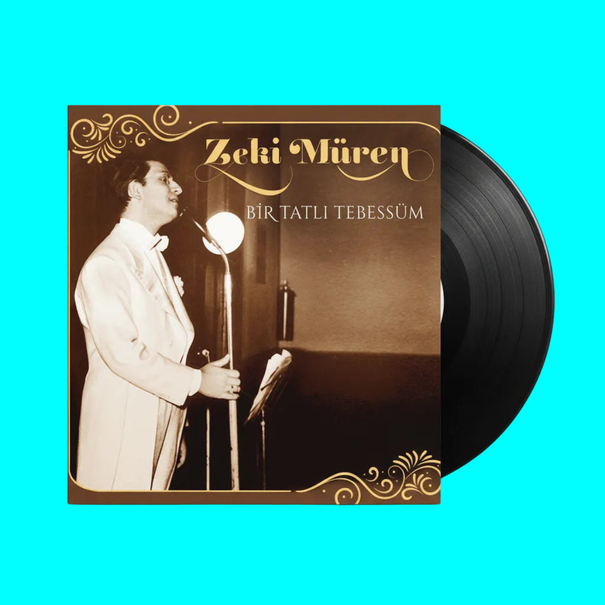 Zeki Müren Plak |Bir Tatlı Tebessüm (Türk Sanat | Sanat Müziği |Plak) vinil plak | LP