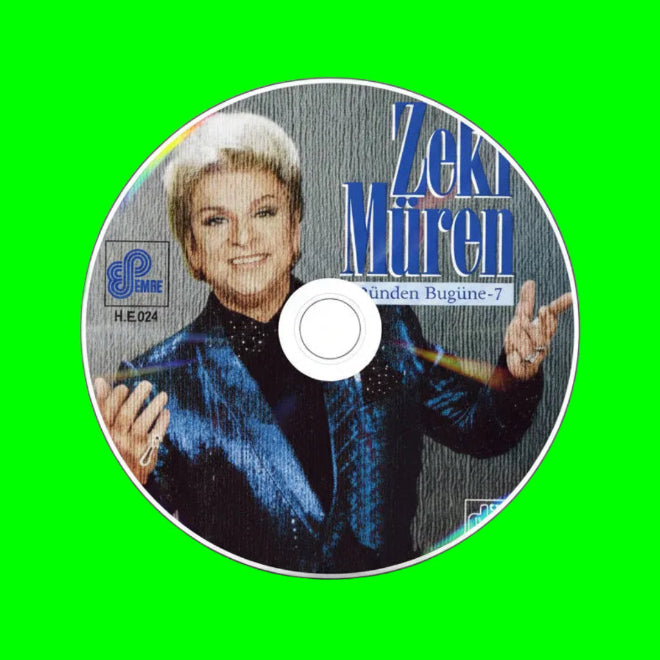 Zeki Müren CD - Dünden Bugüne | 7 (Türk Sanat Müziği | CD)Türk Sanat | Müziği | CD