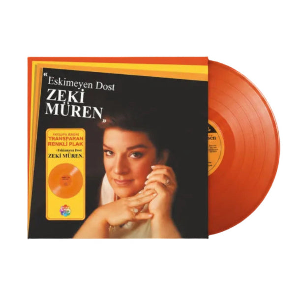 Zeki Müren - Eskimeyen Dost Plak(Renkli Plak) Türk Sanat LP |Türk Sanat Müziği plak | Schallplatte