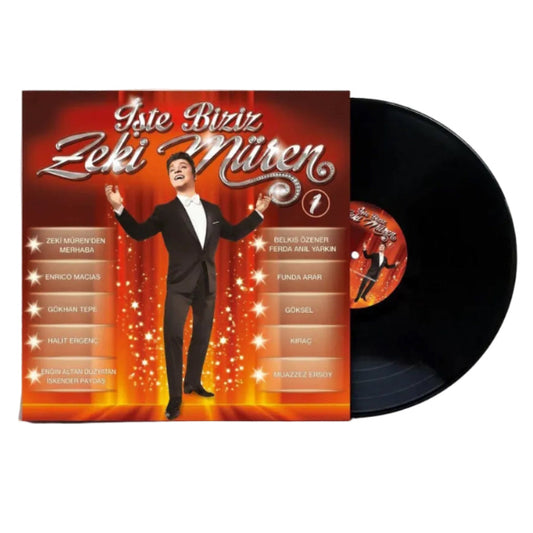 Zeki Müren - İşte Biziz Zeki Müren Vol.1 (Plak) Çeşitli Sanatçılar dan | Zeki Müren Şarkıları | Plak | LP | Schallplatte