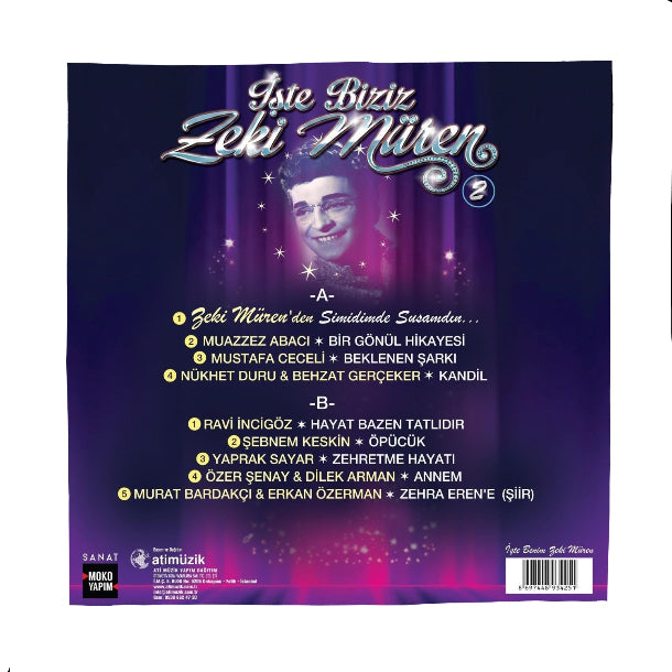 Zeki Müren - İşte Biziz Zeki Müren Vol.2 (Plak) Zeki Müren  İşte Biziz Zeki Müren Plak | Vol.2 LP