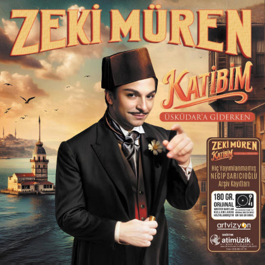 Zeki Müren - Katibim (Üsküdar'a Giderken) (Plak) Almanya | Belçika | Hollanda | Plak sipariş