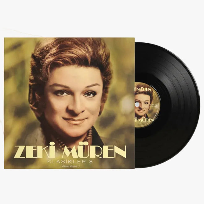 Zeki Müren Plak| Klasikler 8 (Türk Sanat | Sanat Müziği |Plak) vinil plak | LP