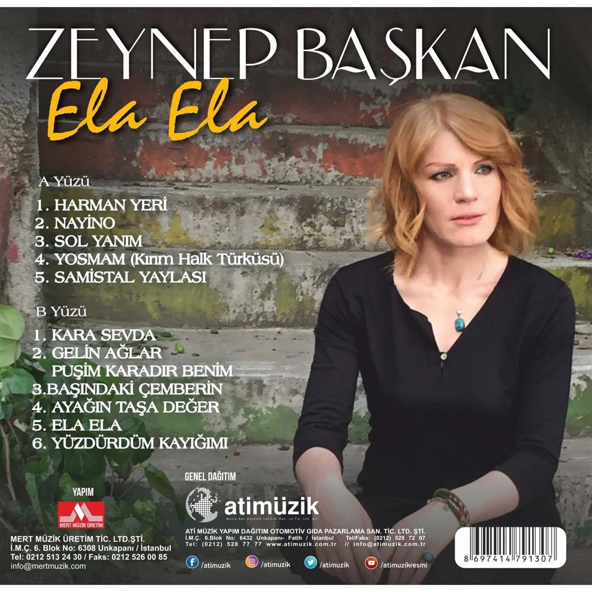 Zeynep Başkan - Ela Ela CD /Mert Müzik