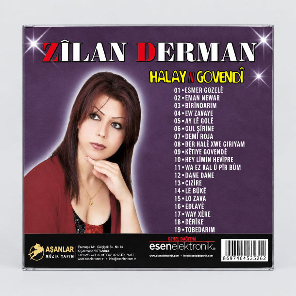 Zılan Derman - Halay / GOVENDİ(CD) Zilan Derman Halay GOVENDİ CD | Kürtçe | CD