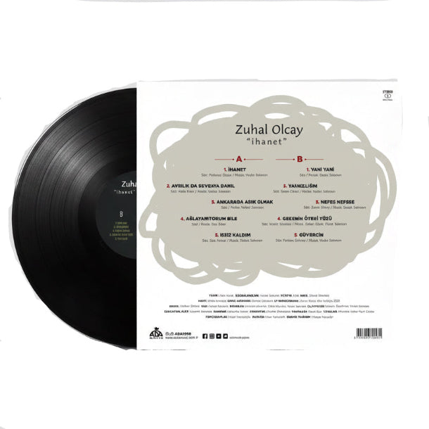 ZUHAL OLCAY - Ihanet - Record - Vinyl - Plak
